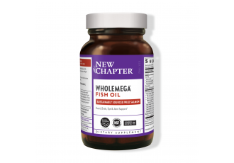 New Chapter Wholemega® Whole Fish Oil, 120 softgels